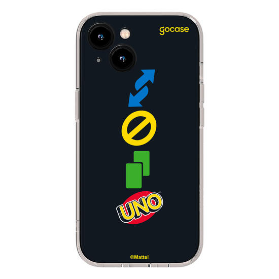 Capinha para celular  UNO - Reverse, Draw, Skip