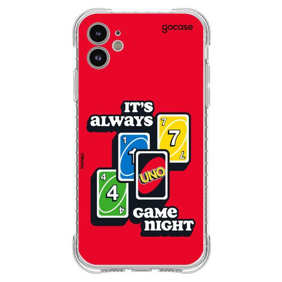 Capinha para celular  UNO - It's Always Game Night