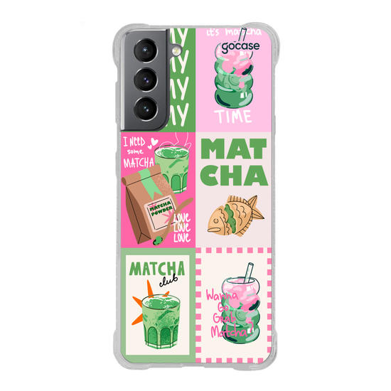 Capinha para celular  Matcha Time