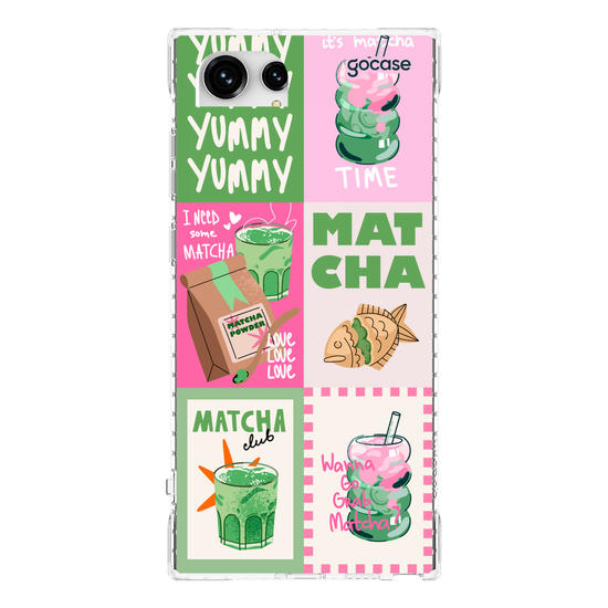 Capinha para celular  Matcha Time