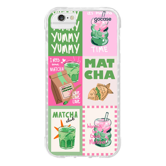 Capinha para celular  Matcha Time