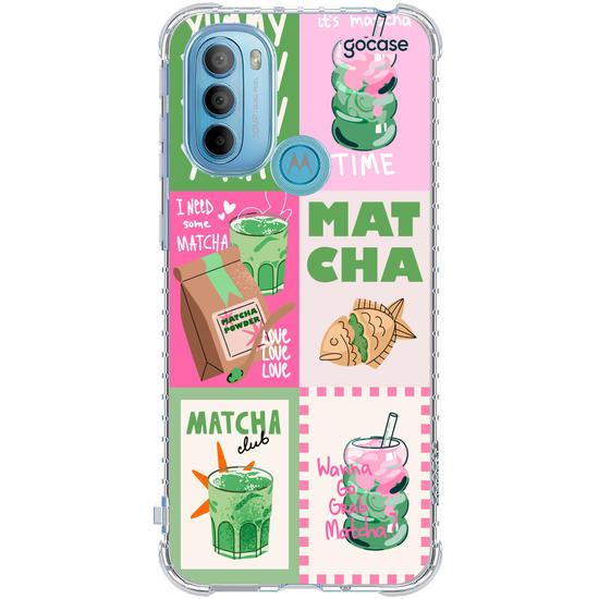 Capinha para celular  Matcha Time