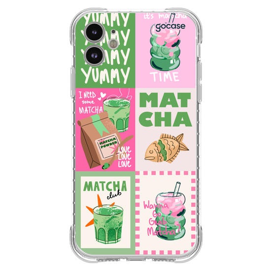 Capinha para celular  Matcha Time