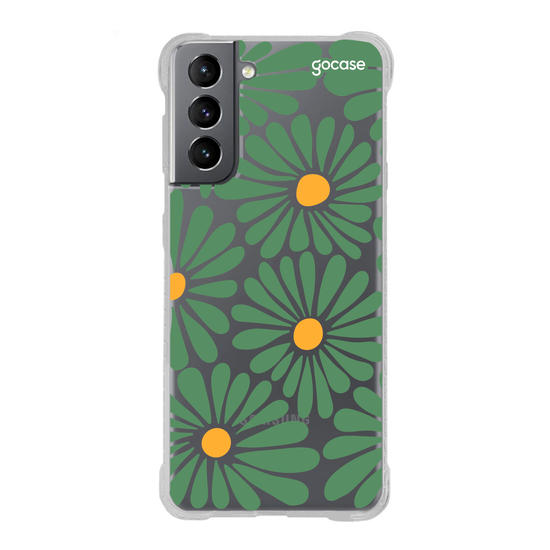 Capinha para celular  Matisse - Margaridas Verdes Capinha para celular  Matisse - Margaridas Verdes