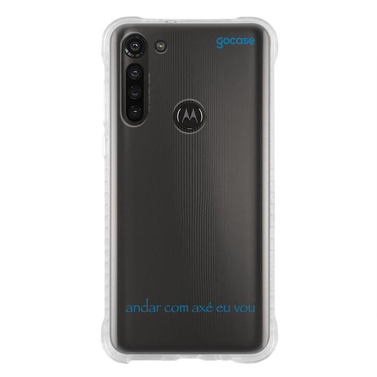 Capinha para celular  Andar Com Axé Eu Vou