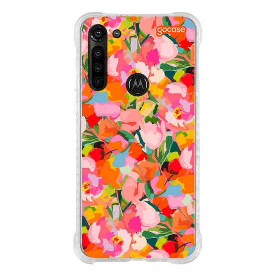 Capinha para celular  Maxi Abstract Floral