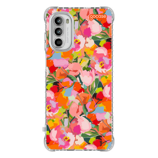 Capinha para celular  Maxi Abstract Floral