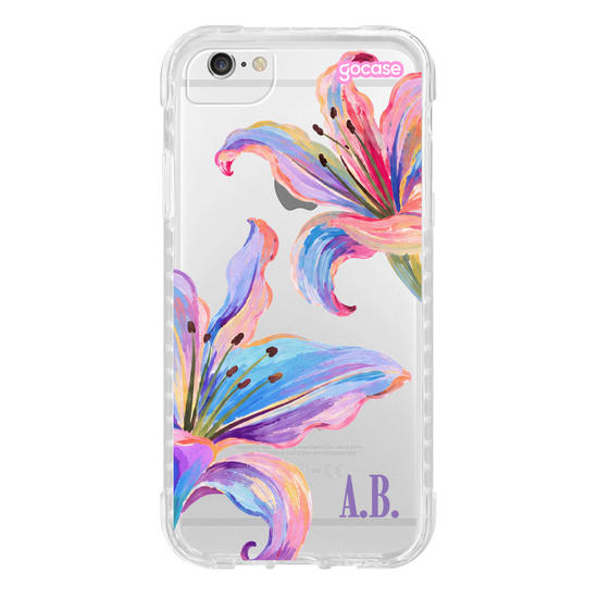 Capinha para celular  Maxi Lírios