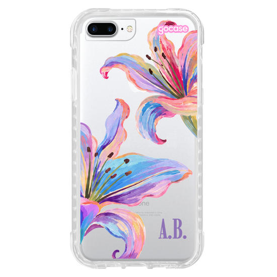 Capinha para celular  Maxi Lírios