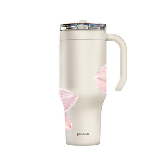 Copo Térmico Life - Maxi Orquídeas