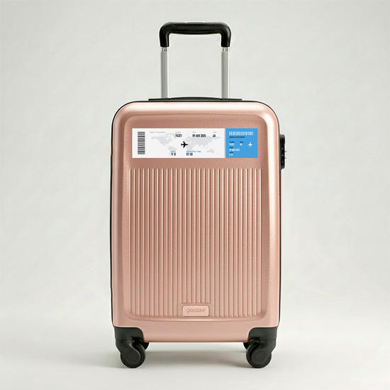  Mala de Bordo 8kg /18,5" - Ticket de Viagem Personalizável