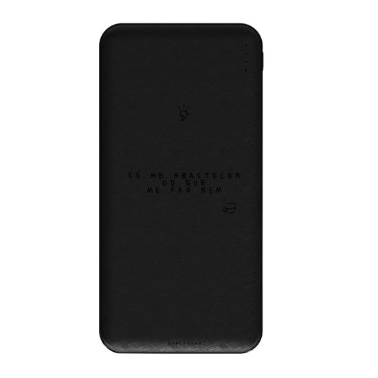 Carregador Portátil Fast Charge - Só me abstecer do bem