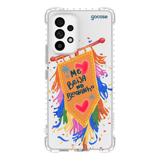 Capinha para celular  Me Beija no Bloquinho
