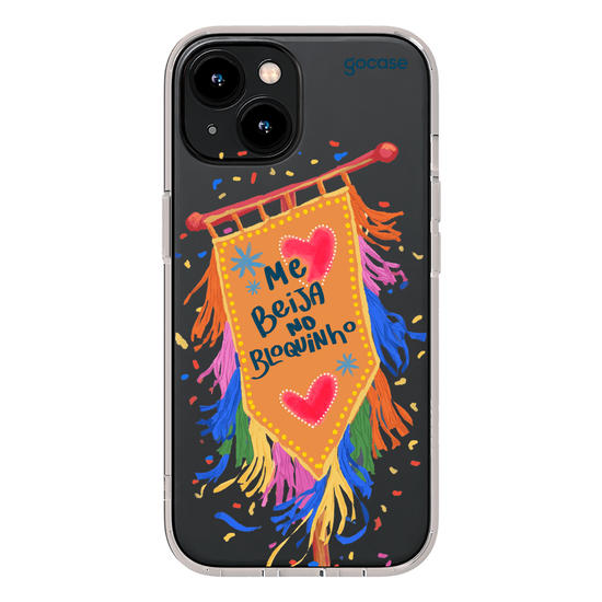 Capinha para celular  Me Beija no Bloquinho