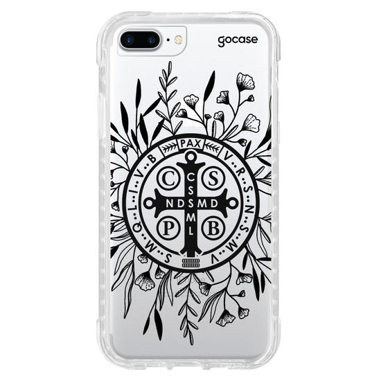 Capinha para celular  Medalha de Flores Capinha para celular  Medalha de Flores