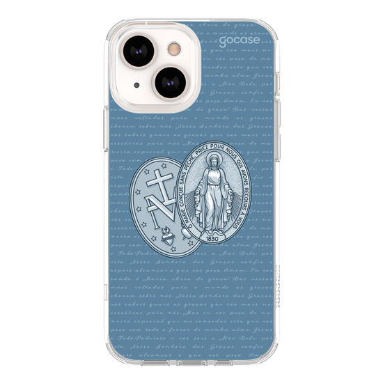 Medalha Nossa Senhora das Graças - Lettering Phone Case
