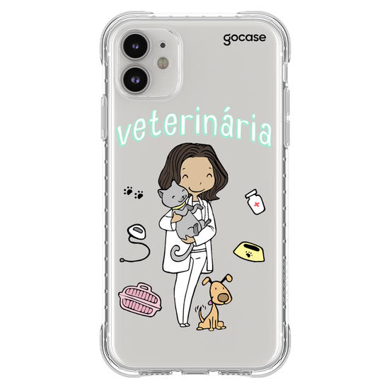 Capinha para celular Médica Veterinária