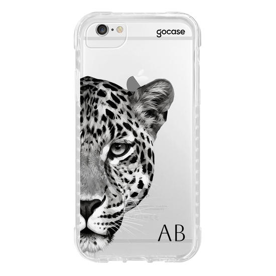 Capinha para celular  Meia Onça & Iniciais