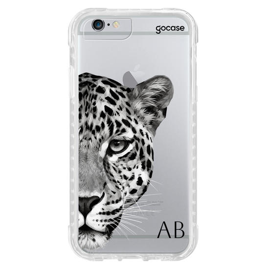 Capinha para celular  Meia Onça & Iniciais