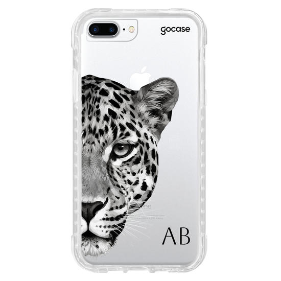 Capinha para celular  Meia Onça & Iniciais