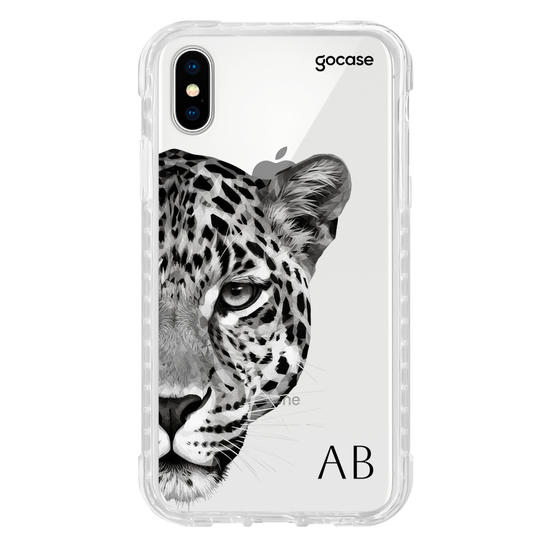 Capinha para celular  Meia Onça & Iniciais