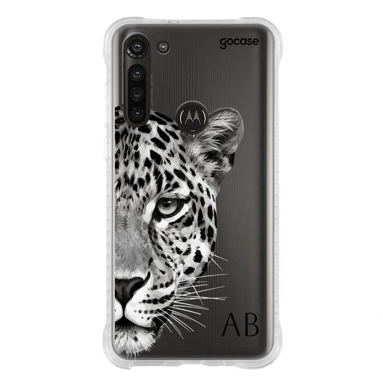 Capinha para celular  Meia Onça & Iniciais