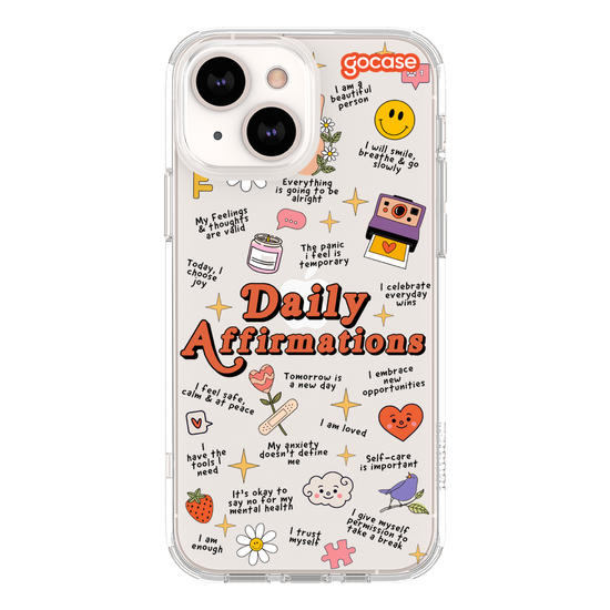 Go As Yourself - Daily Affirmations Phone Case