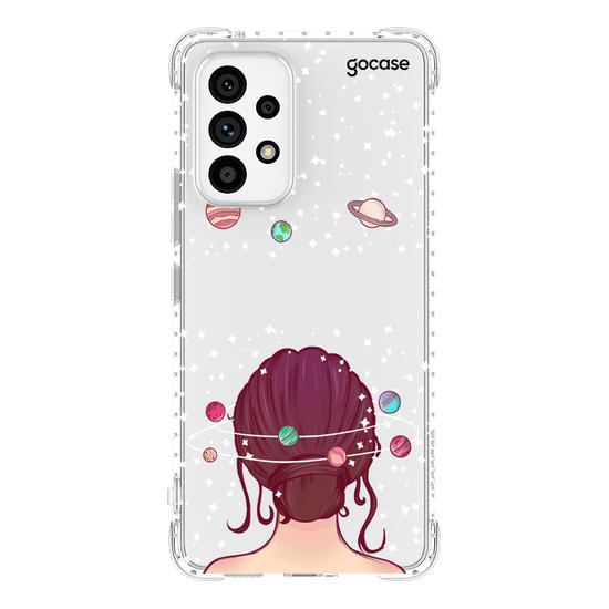 Capinha para celular Mente Universo Manuscrita