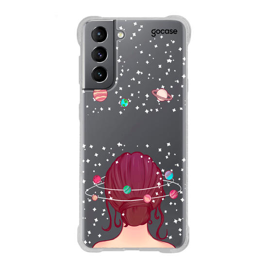 Capinha para celular Mente Universo Manuscrita