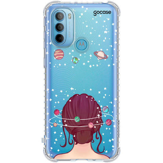 Capinha para celular Mente Universo Manuscrita