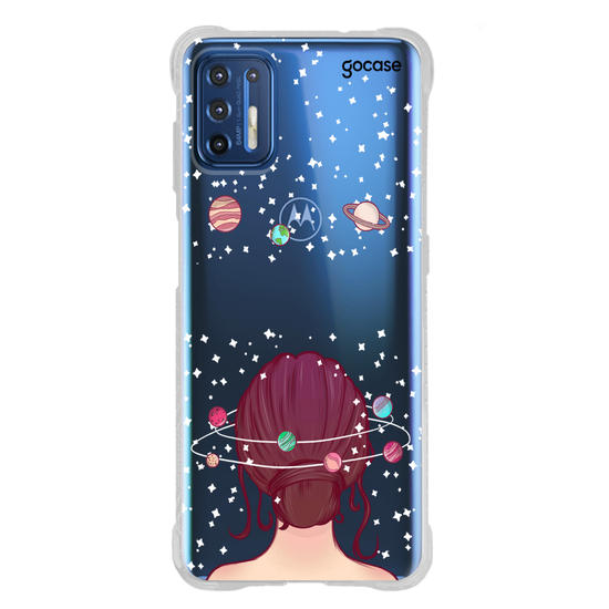 Capinha para celular Mente Universo Manuscrita