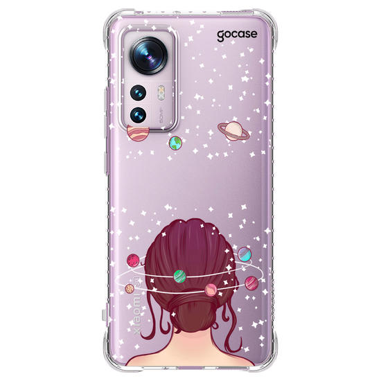 Capinha para celular Mente Universo Manuscrita