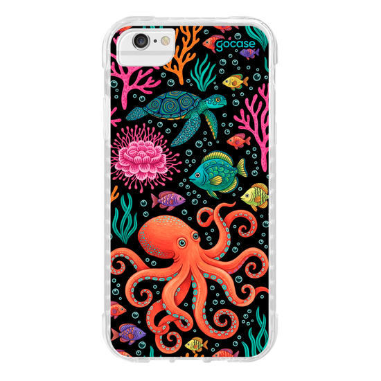 Capinha para celular  Mergulho Tropical