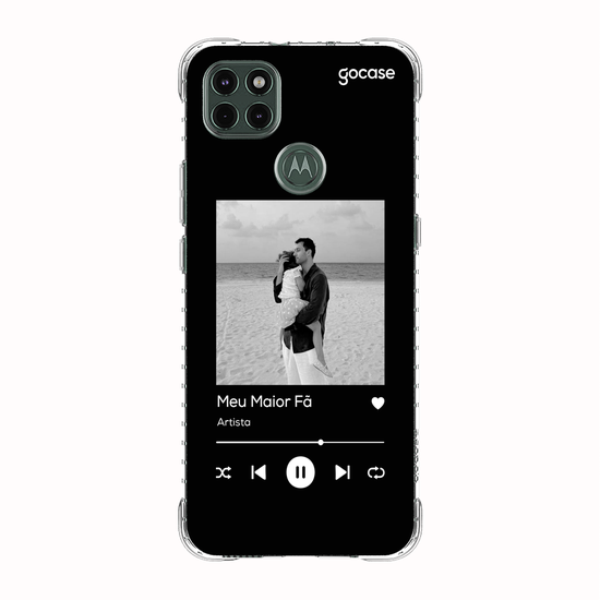 Capinha para celular  Meu Maior Fã - Fundo Preto
