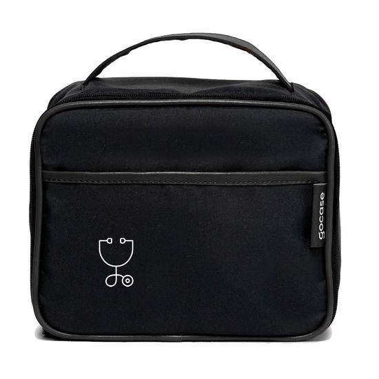 Bolsa Térmica Midi Preta - Profissões Minimalista Bolsa Térmica Midi Preta - Profissões Minimalista