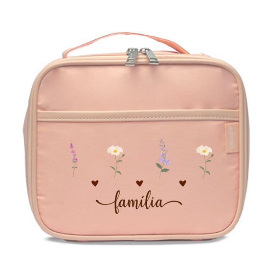 Bolsa Térmica Midi Pro -  Família Manuscrita & Flores