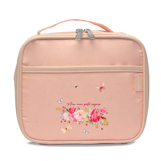 Bolsa Térmica Midi Pro -  Mãe - Flores e Frases