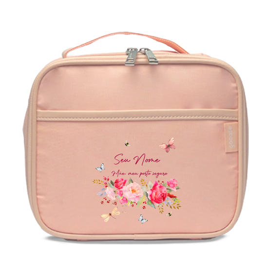 Bolsa Térmica Midi Pro -  Mãe - Flores e Frases