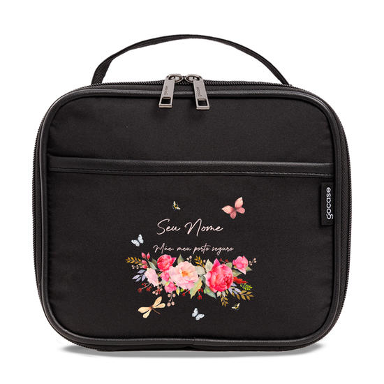 Bolsa Térmica Midi Pro -  Mãe - Flores e Frases