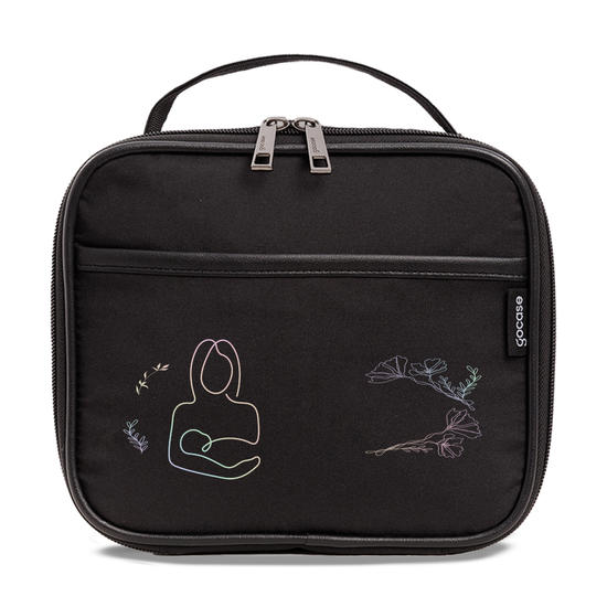 Bolsa Térmica Midi Pro Preta -  Maternidade Minimalista