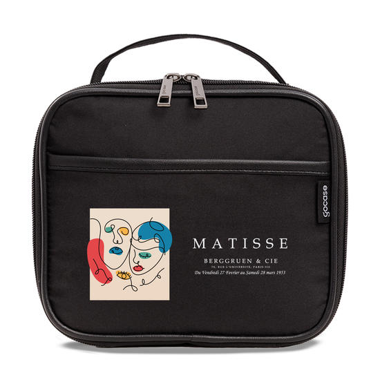Bolsa Térmica Midi Pro Preta-  MATISSE - Designs Abstratos