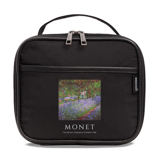 Bolsa Térmica Midi Pro Preta - Monet - Jardim em Giverny