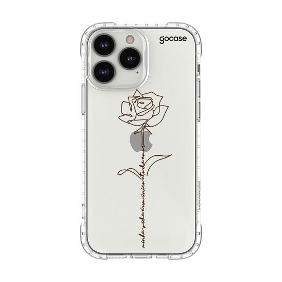 Capinha para celular Minha vida é um unico ato de amor