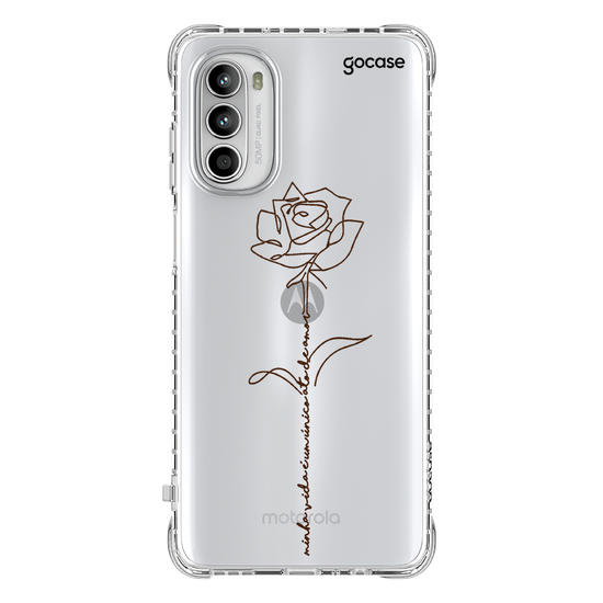 Capinha para celular Minha vida é um unico ato de amor