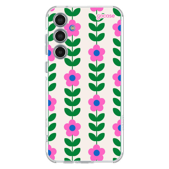 Capinha para celular  Minimal Flower String