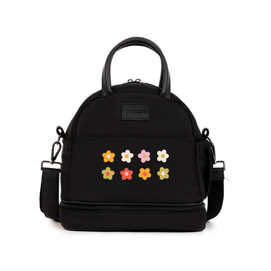 Bolsa Térmica Mix Pro - Flores Coloridas Groovy  Bolsa Térmica Mix Pro - Flores Coloridas Groovy