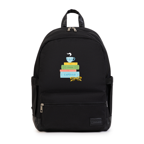 Mochila Notebook Casual Pro - Book Lover - Só Mais Um Capítulo