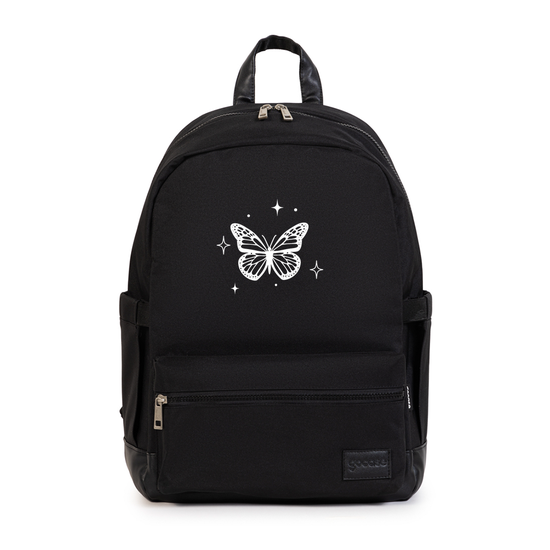 Mochila Notebook Casual Pro Preta - Minimal Bug