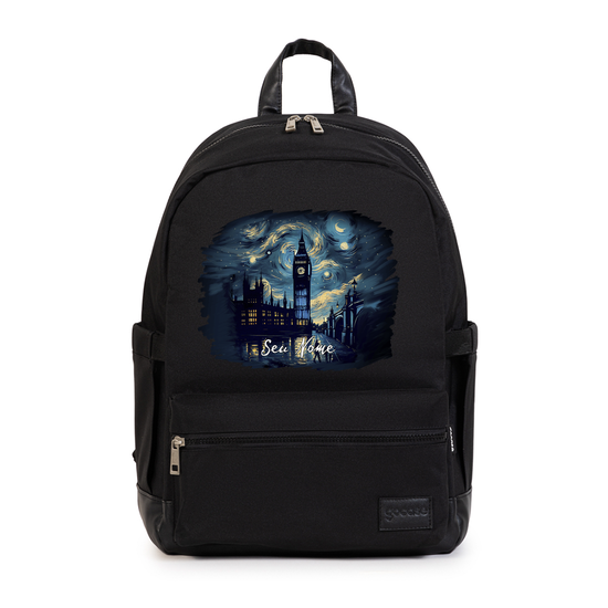 Mochila Notebook Casual Pro - Starry Cities