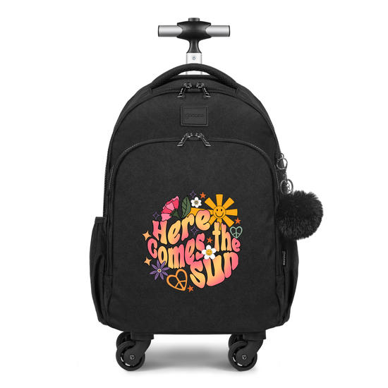 Mochila de Carrinho 4 Rodas Fun - Here Comes The Sun